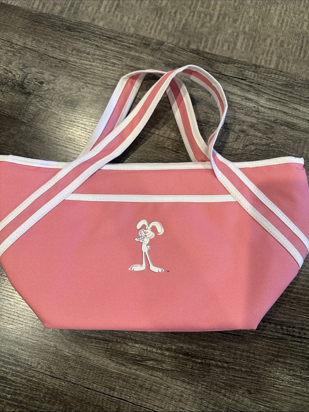🐇🩷 General Mills 2008 Rare "Trix" Pink Insulated Lunch Tote NWOT